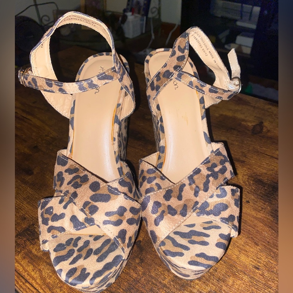Cheetah Print Heels